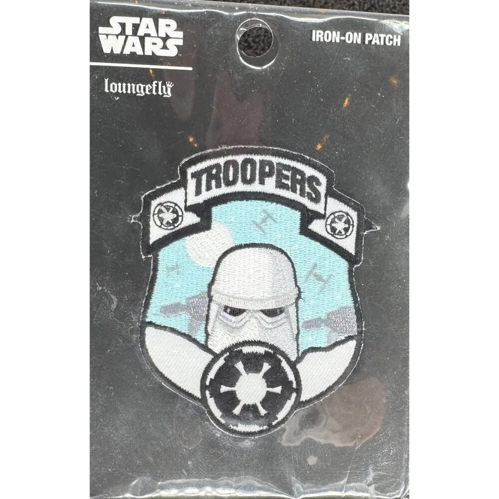 Star Wars Iron-On Patch Storm Troopers Design By Loungefly